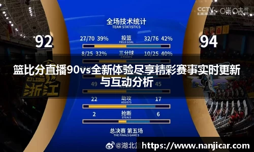 篮比分直播90vs全新体验尽享精彩赛事实时更新与互动分析